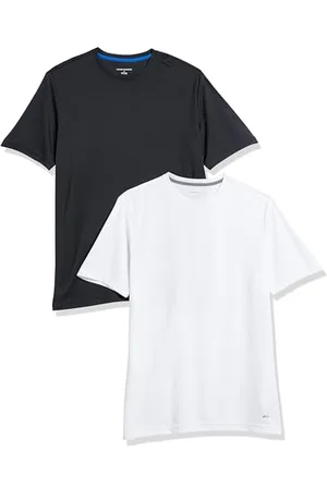 Amazon Herren Active Performance T-Shirt aus Tech-Stretch (Erhältlich In Big & Tall), 2er-Pack, , M