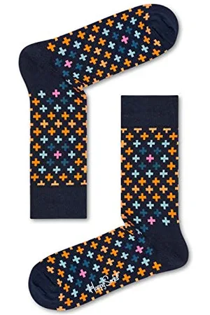 Happy Socks Damen Plus Sock Freizeitsocken, Blau (Blau 6001), One Size (Herstellergröße: 36-40) (1er Pack)