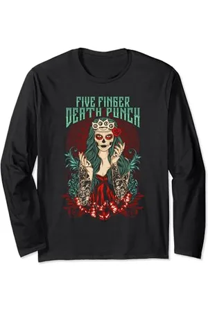 Five Finger Death Punch 5FDP - Lady Muerte Langarmshirt