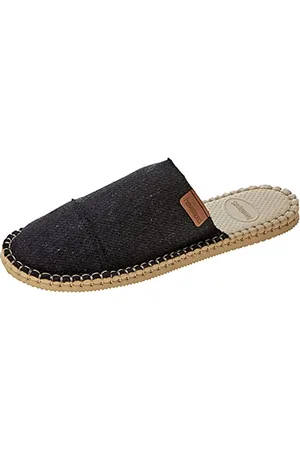 Havaianas Unisex Origine Mule Eco Espadrilles, Black, 40 EU