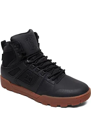 Dcshoes Pure Hi - Wasserabweisende Lederstiefel für Männer Schwarz