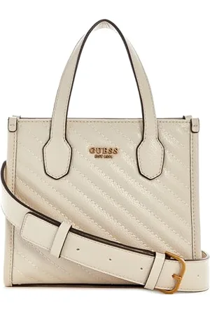 Guess Damen Silvana 2 Compartment Tote Mini-Tragetasche, Umhängetasche