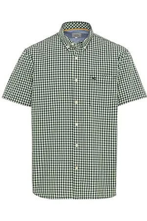 Camel Active Herren Kurzarm Hemd aus Reiner Baumwolle Menswear-S