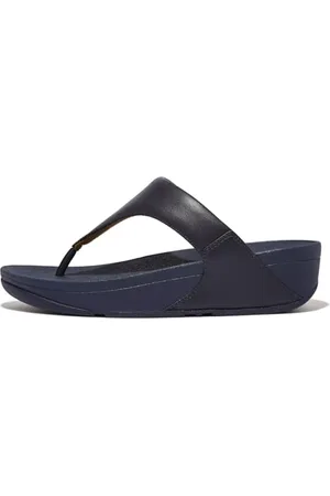 FitFlop Damen Lulu Zehentrenner aus Leder Flipflop, , 36 EU