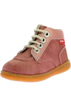 Kickers Jungen Unisex Kinder KICKICONIC Stiefelette, Rosa, 25 EU