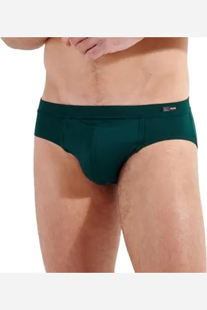 Hom Herren Comfort Ho1 Tencel Soft Slip, dunkelgrün, L