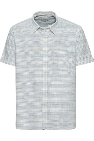 Camel Active Herren Kurzarmhemd aus Reiner Baumwolle menswear-6XL