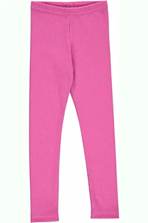 Green Cotton Mädchen Alfa Rib Leggings, , 140 Slim EU