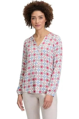 Cartoon Damen Casual-Bluse mit Knöpfen ,36