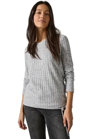 CECIL Damen B321895 EOS_Cosy Rib Shirt, ,L