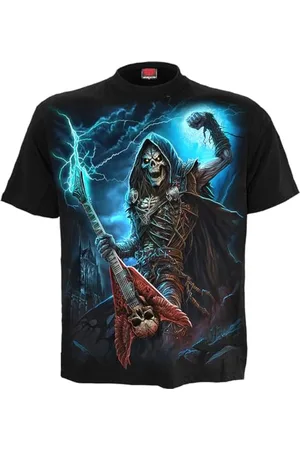 Spiral Dead Metal Männer T-Shirt XL 100% Baumwolle Basics, Horror, Rockwear, Totenköpfe