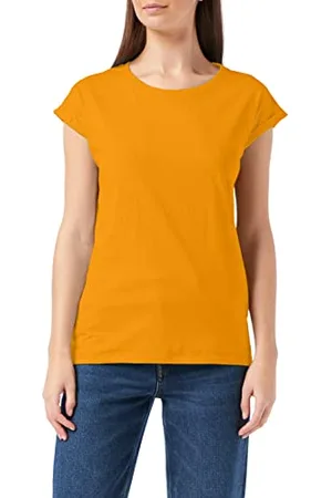 Build Your Brand Damen Ladies Extended Shoulder Tee T-Shirt, , 3XL