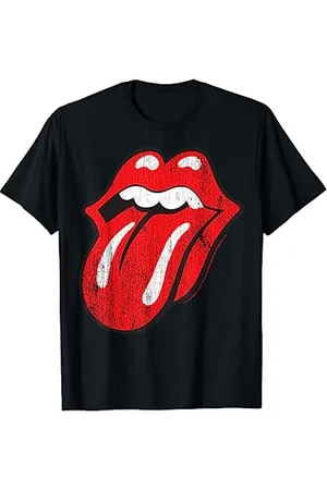 The Rolling Stones Der Rolling Stones-Klassiker Tongue Distressed T-Shirt