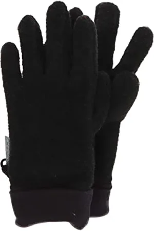 Sterntaler Unisex Kinder Fingerhandschuhe aus Microfleece, mit Elastischem Bündchen Handschuhe, Anthrazit Melange, 6