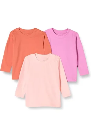 Amazon Unisex Baby Langärmliges T-Shirt aus Bio-Baumwolle (zuvor Amazon Aware), 3er-Pack, , Frühchen