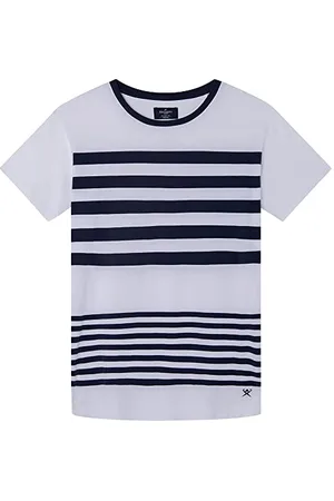 Hackett Mens Nautical Stripe Tee T-Shirt, , XL