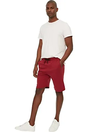 Trendyol Herren Männliche Basic Regelmäßige Fit-shorts & Bermuda Casual Shorts, , L EU
