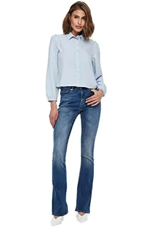 ONLY Womens ONLPAOLA Life HW Flared AZG0007 NOOS Jeans, , XS / 34
