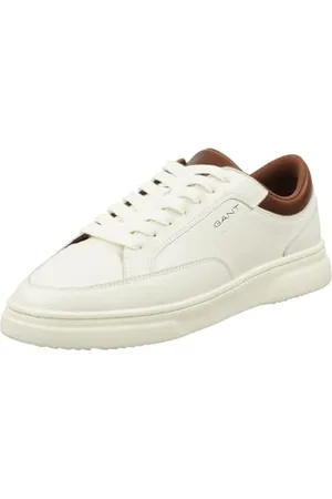 GANT FOOTWEAR Herren JOREE Sneaker, Off wht./Cognac, 44 EU