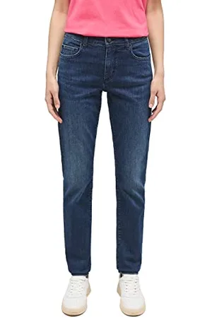 Mustang Damen Jeans Hose Style Crosby Relaxed Slim