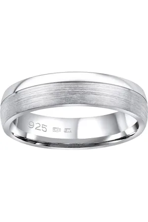 Silvego Damen und Herren Ehering aus 925 Sterling PARADISE (59 (18.8))