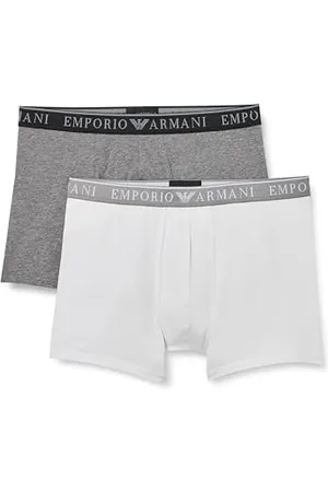 Emporio Armani Herren Stretch Cotton Endurance 2-Pack Midwaist Boxer Briefs, , XL (2er Pack)