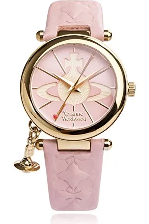 Vivienne Westwood Damen-Armbanduhr Orb II Analog Quarz VV006PKPK