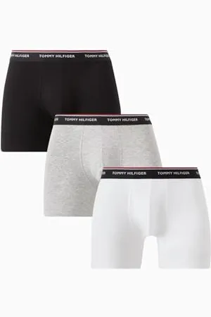 Tommy Hilfiger Herren 3er Pack Boxer Briefs Baumwolle mit Stretch, , SM
