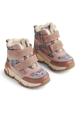 WHEAT Unisex Winterschuh Kinderschuh Lucka Tex Wasserdicht-Atmungsaktiv gefüttert und warm Leder