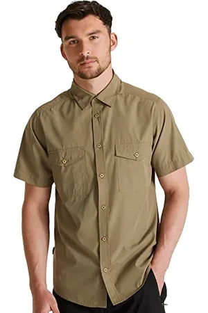 Craghoppers Herren Expert Kiwi Short Sleeved Shirt Hemd mit Button-Down-Kragen, , M