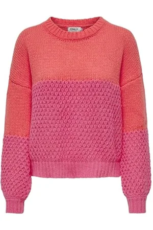 ONLY Damen ONLROSE Life LS O-Neck Block KNT Pullover, , 32