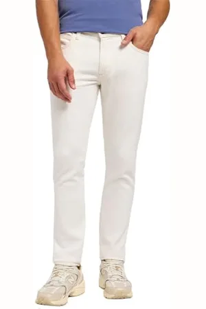 Lee Herren Luke Jeans, White, 32W / 32L