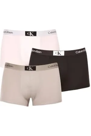 Calvin Klein Low Rise Trunk 3Pk Low Rise Trunk Herren, , S