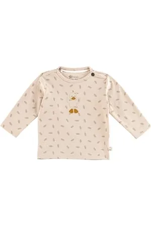 Sterntaler Langarmshirt Edda - Baby Shirt aus Baumwolljersey mit Allover Print - Unisex Longsleeve mit Ente Edda Stickerei - Baby und Kinder Bekleidung ab Geburt - , Größe 68