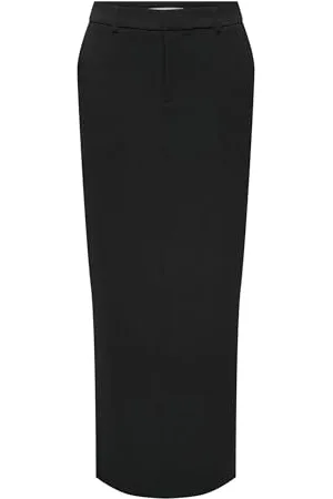 ONLY Damen Onljosha Life Mw Maxi Skirt TLR Rock, Black, 38