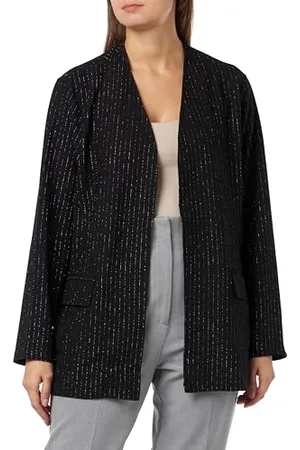 ONLY Carlisa Shine Pinstripe Blazer JRS