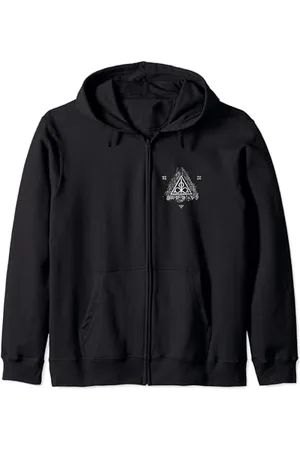 Lamb of God Omens Raven Front Back Print Kapuzenjacke
