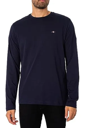 GANT Herren Reg Shield Ls T-Shirt T Shirt, , 3XL EU