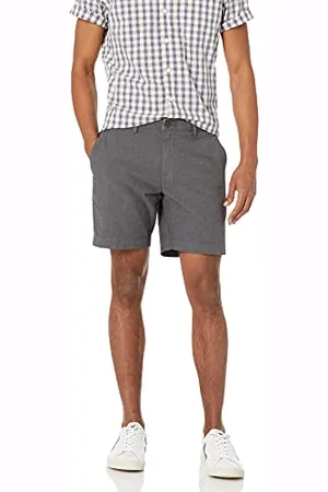 Amazon Herren Leichte Komfort-Stretch-Oxford-Shorts mit enger Passform (zuvor Goodthreads) 18 cm lang, , 34W