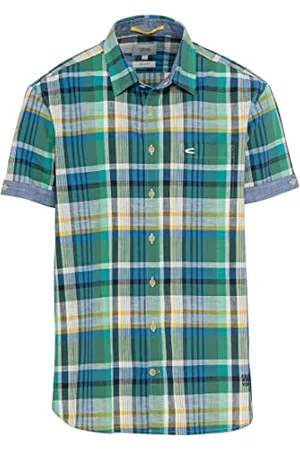 Camel Active Herren 409234/7S34 Hemd, Green, S