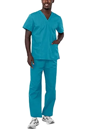 ADAR UNIFORMS Adar Universal Unisex Pflegebekleidung - Unisex Set mit Kordelzug - 701 - - 3X