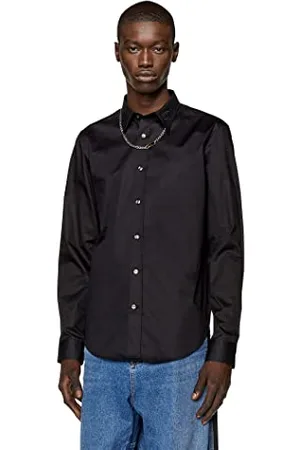 Diesel _S-BENNY-CL CAMICIA_SHIRT_Schwarz_50
