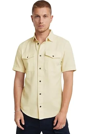 G-Star RAW Herren Marine Slim Hemd, , M