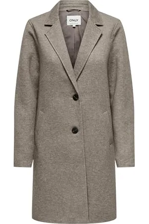 ONLY Damen Onlsedona Life Carrie Coat Cc OTW Nc, Walnut, 50