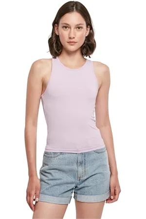 Build Your Brand Damen BY208-Ladies Racer Back Top Trägershirt/Cami Shirt, , S