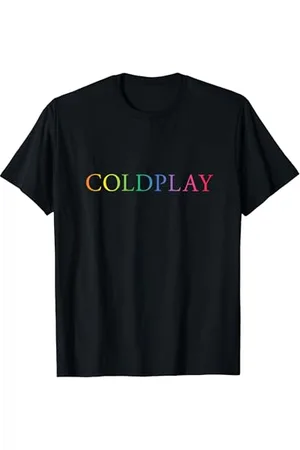 Coldplay Offizielles Logo T-Shirt, Herren, , S, Kurzarm, Klassische Passform, T-Shirt, Musik, Exklusive Amazon Edition mit -Logo