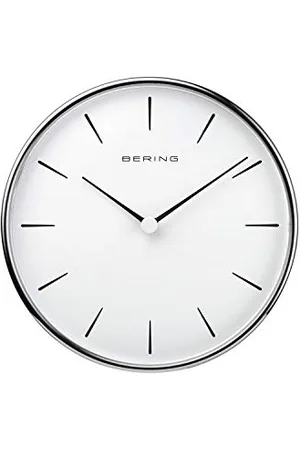 Bering Damen und Herren Wallclock Quarz Movement - Home Decor Collection mit Kunststoff Glas 90162-04R