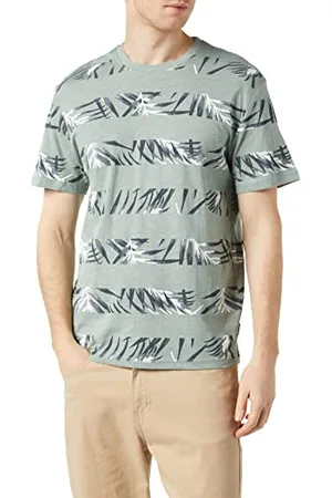 Only & Sons Herren ONSIASON REG AOP SS Stripe Tee T-Shirt, , XS
