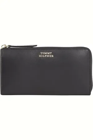 Tommy Hilfiger HILFIGER LEATHER LRG ZA Geldbörsen Damen, , OS