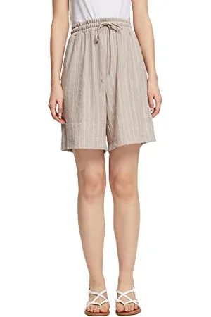 ESPRIT Damen Shorts 062ee1c304, Taupe, M
